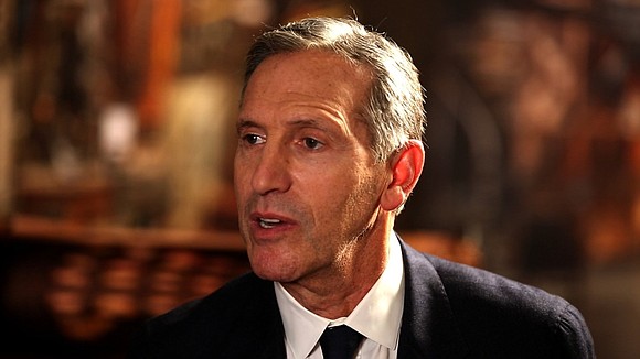 Outgoing Starbucks Executive Chairman Howard Schultz won't say for sure whether he's going to run for president. But he implied …