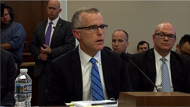 Former FBI Deputy Director Andrew McCabe 