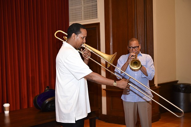  Wynton Marsalis with Vincent Gardner