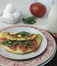 Caprese Omelet 