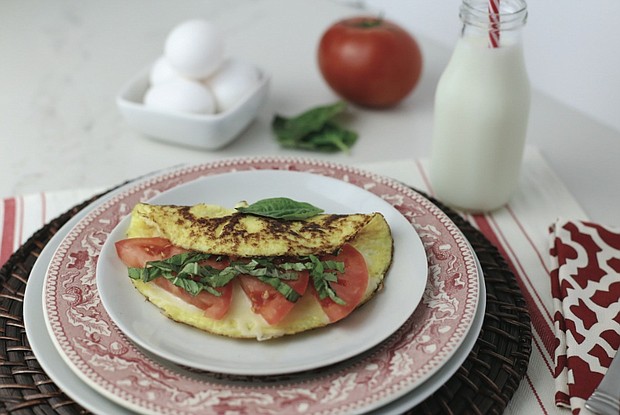 Caprese Omelet 