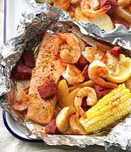 Grilled Seafood Packs