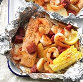 Grilled Seafood Packs