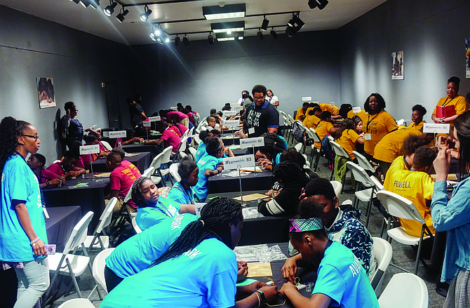Project SYNCERE recently hosted it’s inaugural ENpowered Games annual event that brought together students from 16 schools on Chicago’s south and west sides to participate in a one-day engineering competition at the Museum of Science and Industry.