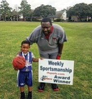 Claude Mims and his son, Aiden Mims
