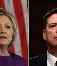 President Donald Trump on Friday offered his first reaction to a 500-page internal watchdog report issued by the Justice Department, decrying messages exchanged between two FBI employees expressing a desire to "stop" him from becoming president.