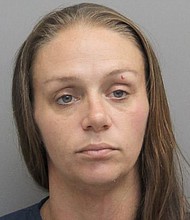 A Raceland woman was arrested over the weekend fore reportedly stealing money from a church's donation and "poor" boxes.