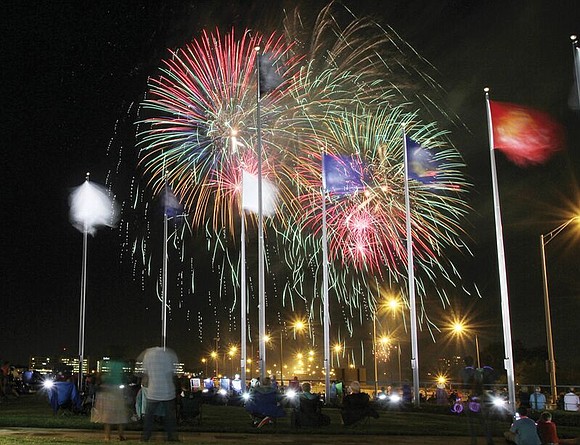 Fireworks will occur over Richmond skies and those in the counties in celebration of the Fourth of July holiday and ...