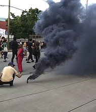 Protests broke out in Atlanta over the weekend.