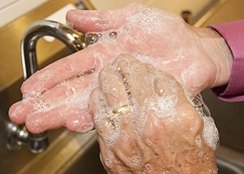 A recent study shows that 97% of the time people are washing their hands wrong which can lead to contamination of food and surfaces and result in foodborne illness.