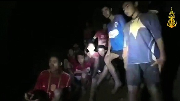 Thais reacted with relief and jubilation after rescue teams reported that they'd found all 12 boys and their soccer coach …