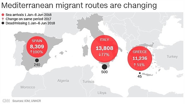 More than 100 migrants are still "missing at sea" after a shipwreck on Sunday, the latest tragedy in a deadly weekend of attempted crossings in the Mediterranean that claimed hundreds of lives.