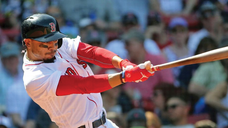 What Pros Wear: Mookie Betts' Nike MVP Elite Batting Gloves - What