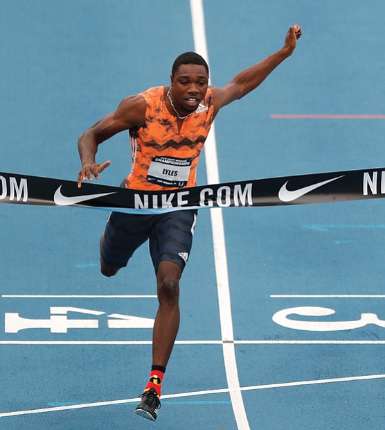 A former Virginian is currently the fastest man on the planet.
