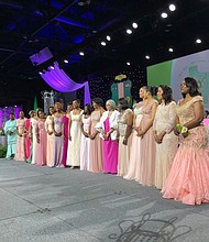 Alpha Kappa Alpha Sorority, Incorporated's newly installed Board of Directors for 2018-2020