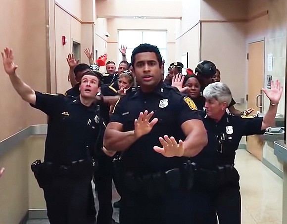 A video of police officers in Virginia dancing and lip-synching to Bruno Mars’ hugely popular song “Uptown Funk” has become ...