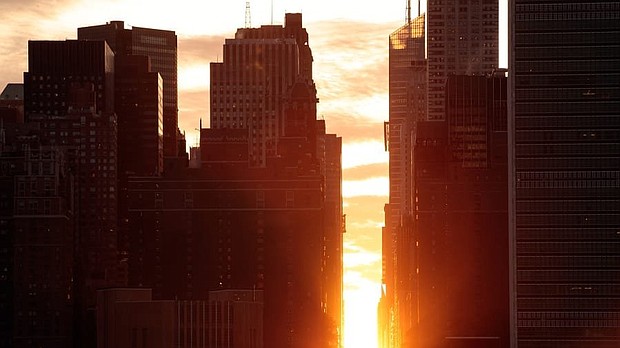 Queenshenge: Despite the name, it's not only New York City's most famous borough that gets the cool views. Here's one perspective of the city from Hunters Point in Queens.