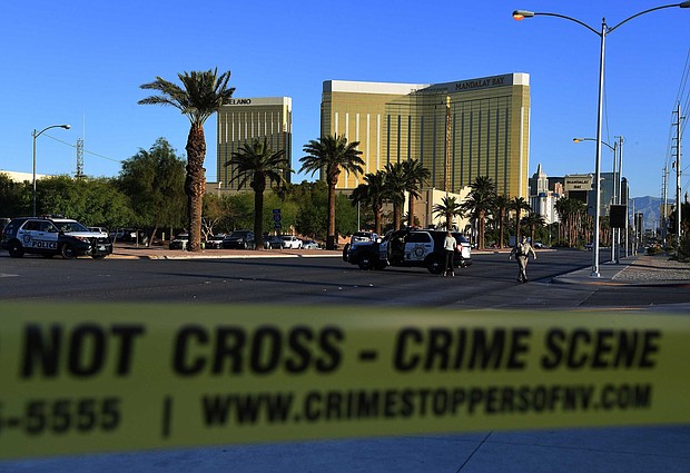 The owner of the Mandalay Bay hotel says it bears no liability in last year's Las Vegas concert massacre and is asking the courts to extend it federal protections that shield companies who provide anti-terrorism products and services to civilians.