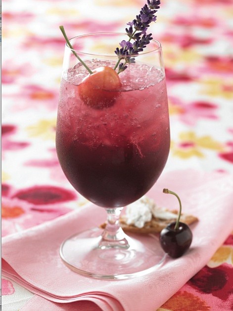 Cherry Lavender Spritzer
