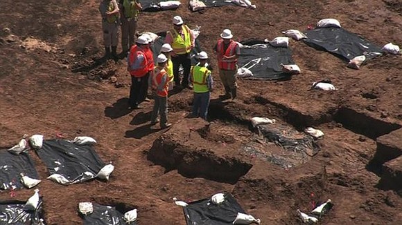 The bodies of nearly 100 people found at a school construction site in Sugar Land, Texas, have been determined to …