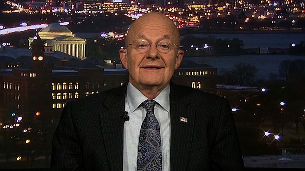 Former Director of National Intelligence James Clapper 