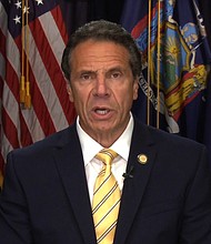 New York Gov. Andrew Cuomo