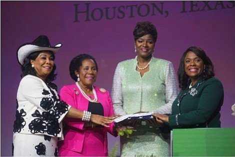 The George R. Brown Convention Center turned into a sea of pink and green during the 68th Annual International Conference …