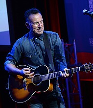The streaming service announced on Wednesday that recent Tony winner "Springsteen on Broadway" will be coming to Netflix.  CREDIT: Kevin Mazur/Getty Images for The Bob Woodruff Foundation