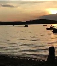 Crews from multiple Missouri agencies are on the scene of a mass casualty incident with a "tourist-type boat involved," the Stone County Fire Department said in a statement.  Full Credit: Southern Stone County Fire Protection District