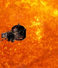 NASA's Solar Probe Plus mission will set off to explore the sun's atmosphere in summer 2018.  CREDIT: Johns Hopkins University Applied Physics Laboratory/NASA