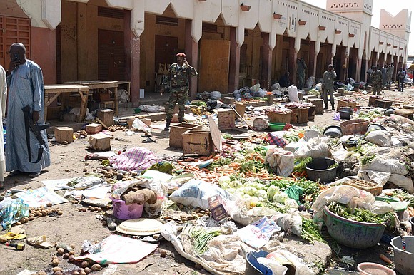 At least eight people were killed after a suicide bomber detonated explosives in a mosque in north-east Nigeria, police told …