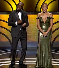 Rickey Smiley and LeToya Luckett