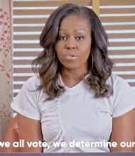 former First Lady Michelle Obama