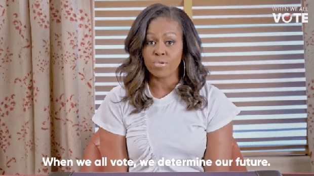 former First Lady Michelle Obama