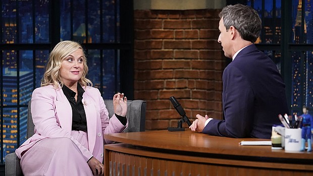 Amy Poehler and Seth Meyer