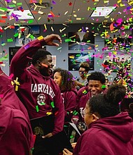 Atlanta students celebrate win at Harvard Debate Council (photo via huffingtonpost.com)