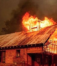 The flames have chewed through 89,194 acres since Monday and are only 5% contained, according to the California Department of Forestry and Fire Protection, known as Cal Fire.