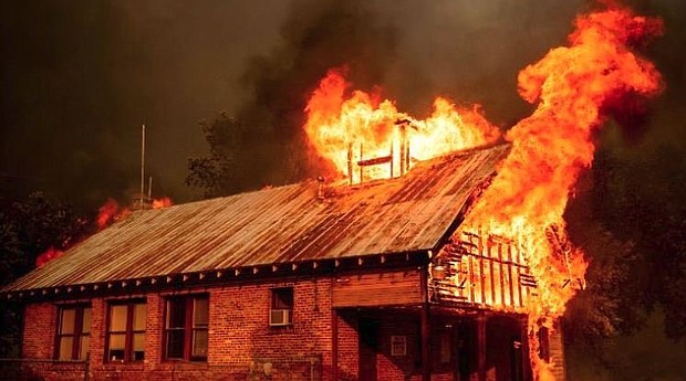 The flames have chewed through 89,194 acres since Monday and are only 5% contained, according to the California Department of Forestry and Fire Protection, known as Cal Fire.