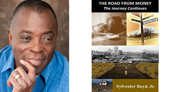 Sylvestor Boyd and his bookcover
