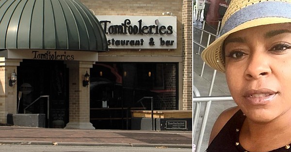 Xzaveria Vaqua, woman discriminated against at Tomfooleries Restaurant & Bar