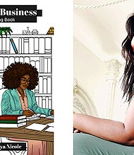 Coloring book for Black women entrepreneurs created by Latoya Nicole