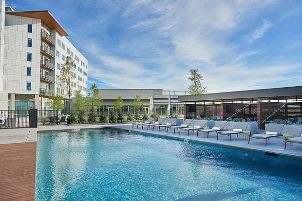 poolside at Stella Hotel