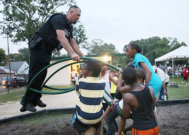 From a previous National Night Out.