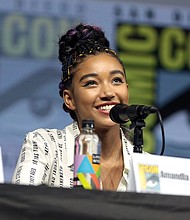 Amandla Stenberg (photo by Gage Skidmore)