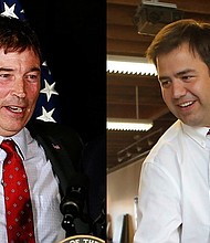 Republican state Sen. Troy Balderson is fighting to maintain his party's three-decade hold on the Ohio 12th District, which spans north and east of Columbus.