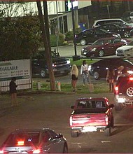 a busy night on Bissonnet