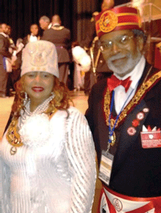 Happy Anniversary to Medford and Joan Campbell, my Brother and Sister of the Order in Prince Hall Mason and dear friends, may God continue to bless this special couple for many years to come.