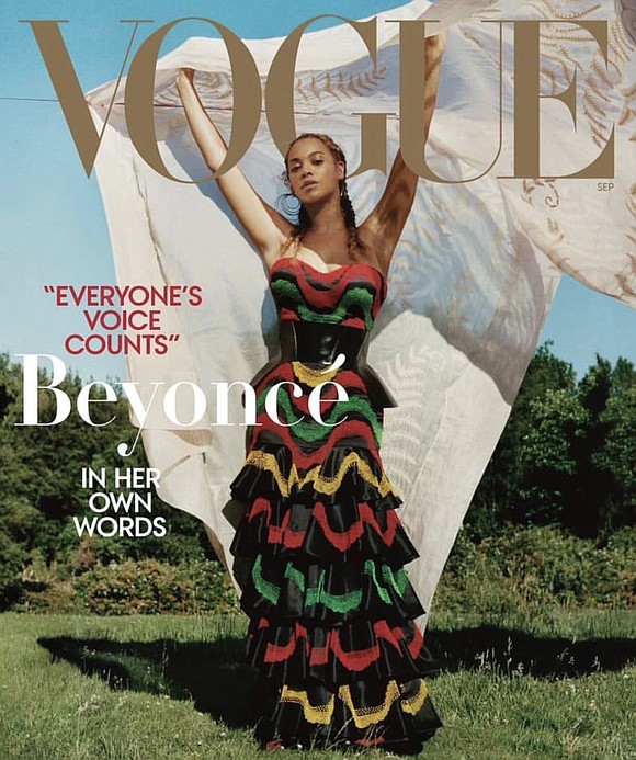 Beyoncé said it herself, in her own words, while reflecting on her historic Vogue cover and spread.