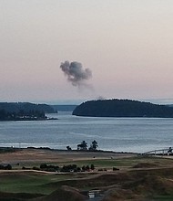 An airline employee stole an otherwise unoccupied passenger plane Friday from the Seattle-Tacoma International Airport and flew it for an hour with military jets chasing him before crashing in a wooded area 40 miles away.