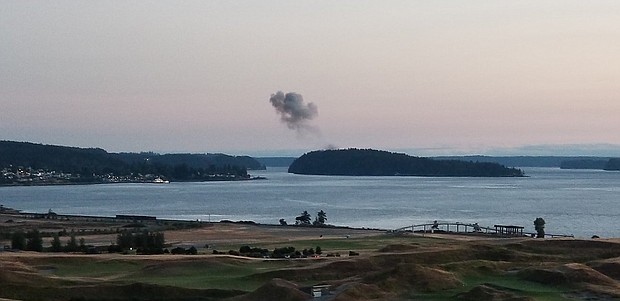 An airline employee stole an otherwise unoccupied passenger plane Friday from the Seattle-Tacoma International Airport and flew it for an hour with military jets chasing him before crashing in a wooded area 40 miles away.